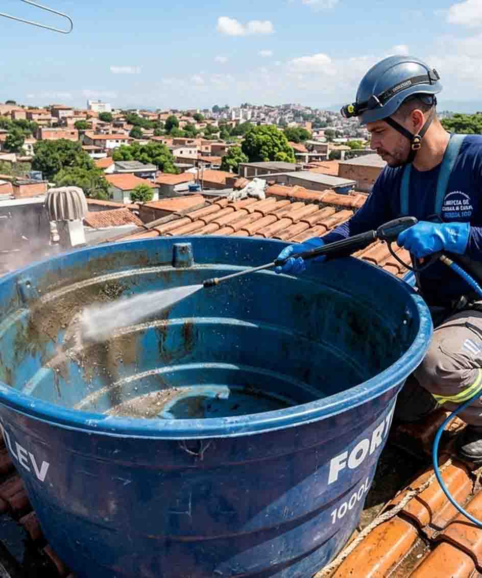 Limpeza de Caixa D'água em São Paulo - ABC Paulista